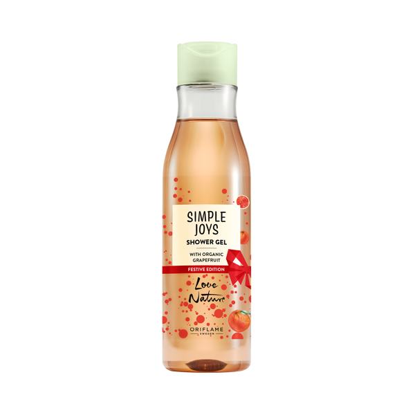 Gel de duș cu ananas organic Love Nature Simple Joys - ediție Gel de duș cu ananas organic Love Nature Simple Joys - ediție